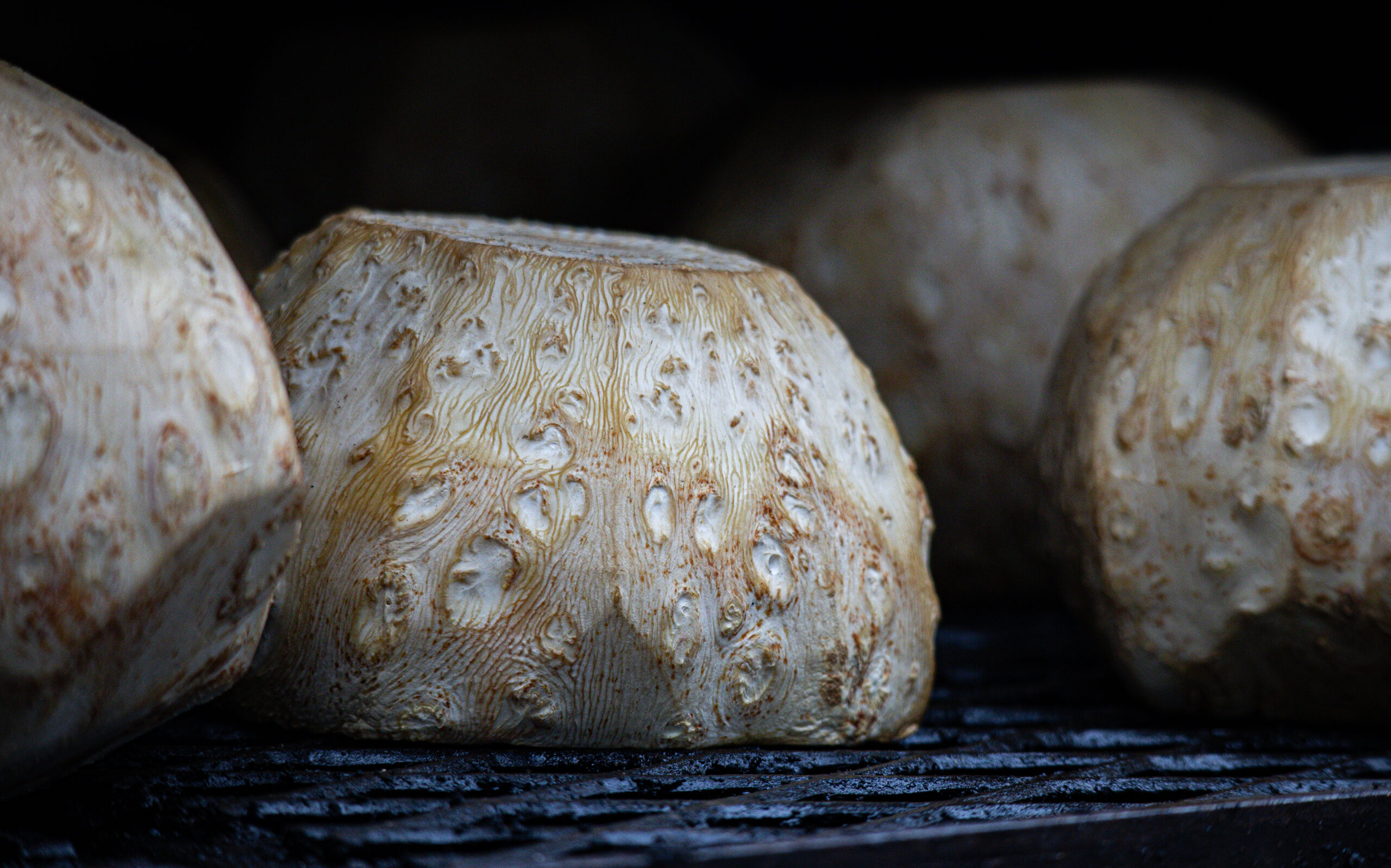 Knolselderij van de smoker